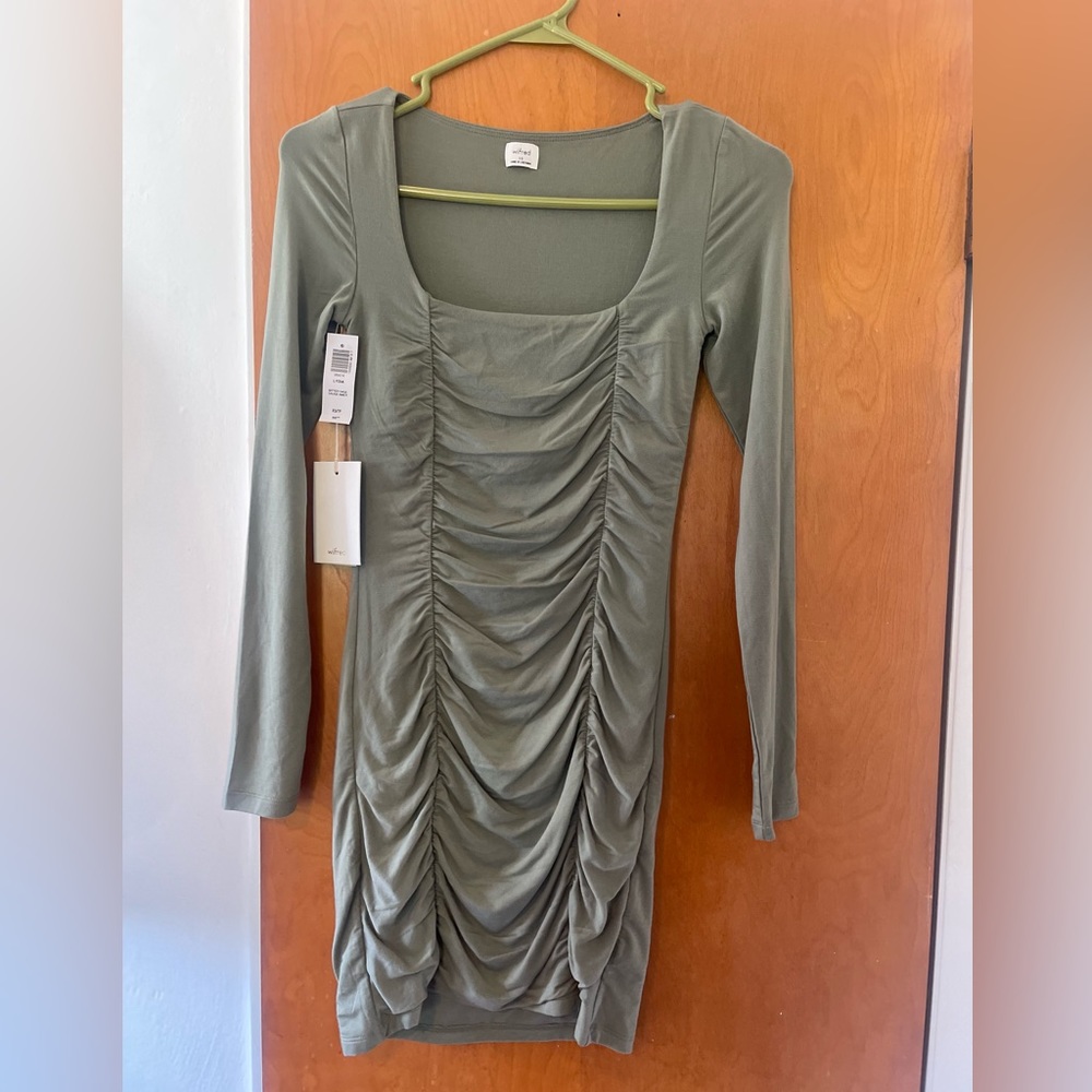Aritzia XS mini long sleeve bodycon dress.